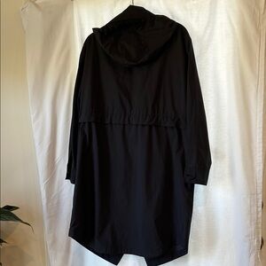 Everlane Dark Navy Hooded Utility Coat     Size Medium